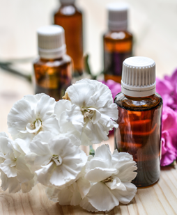 Flower and Essential Oils